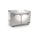 MVP Group KIN48UCF-HC 48" 2-Door Undercounter Freezer, Stainless Steel, 12 cu. ft., -8° to 0°F 1 image
