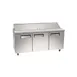MVP Group KIN72MSP-HC 72" 3-Door Mega Top Sandwich and Salad Prep Table, 30 Pans 1 image