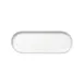 Steelite 82136AND0607 Coupe Tray, 10" x 3.25" x 0.875", Bone China, Celestine White - Dozen 1 image