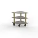 Steelite MGCMLX04GBXH Modular Classic Corner Buffet Table, 29.5" x 29.5" x 35.0", Grey Slate Stainless Steel & Brushed Brass, Mogogo Design, Mixed Materials, 1 per Case, Modular Collection (Minimum Case Quantity) 1 image