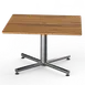 Steelite MGCPFS01BSXX Square Coffee Table & End Table Set, 30.0" x 30.0" x 18.0", Polo/Mogogo, Mixed Materials, 1 per Case 1 image