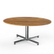 Steelite MGCPFV01BSXX Oval Coffee Table & End Table Set, 42.5" x 30.0" x 18.0", Polo, Mogogo, Mixed Materials, 1 per Case 1 image