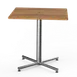 Steelite MGCPRS01BSXX Square Bistro Table, 30.0" x 30.0" x 29.0", Polo, Mixed Materials, Sold per Case 1 image