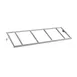 Steelite MGSADDSS2801 - Commercial Crate Rack Frame, 58.625" x 18.125" x 1.0", Stainless Steel, 1 per Case 1 image