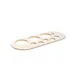 Steelite MGSOVCHV0101 Gelato BHP Table Top, Vanilla Finish, Mogogo Mixed Materials, Oval Shape, Sold Per Case (1 per case) 1 image