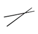 Town 51316B - Reusable Black Plastic Chopsticks, 12 Pair Set, Durable, 1/Case 1 image