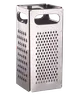 Vollrath SG-200 Dripcut® Box Grater, 4" Square x 9" High, Four‑Sided Stainless Steel with Hand Grips 1 image