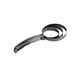 Alfa International 066WSS Bone Dust Scraper 3-1/2" Diameter Aluminum Handle Steel Blade - 4/Pack 1 image