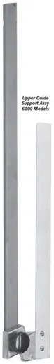 Alfa International HOS-GUIDE Hobart Meat Saws Upper Guide Support Assembly 1 image