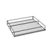 Beverage Air 412-070D-02 Flat Wine Rack, Black Epoxy Finish, Holds 12 13×3.5‑inch Bottles, 5 Shelves per Door Section, Commercial Restaurant Shelving 1 image
