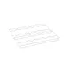 Beverage Air 412-074D-01 Curved Wine Rack, White Epoxy Finish, Holds Ten 13" x 3.5" Bottles, Five Shelves per Door Section, MMR44 Compatible 1 image