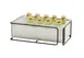 Cal-Mil 25206-1220-13 Ice Display, 21.25"x13.25"x7.25" Black Wire Rectangular Housing, Complete 1 image