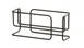 Cal-Mil 25207-3-13 Countertop Condiment Caddy, 3-Jar Logan Display, 12.75" x 4.75" x 6" Black Wire 2 image