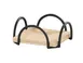 Cal-Mil 25220-93 Logan Napkin Holder, 5" x 5" x 3" Wood Black Napkin Holder 2 image