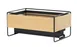 Cal-Mil 25225-93 Chafing Dish, 23" x 17.5" x 13.75", Holds 5 Sterno Cans, Matte Black Lift-Top, Wire 2 image