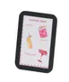 Cal-Mil 27010-46-13 Melrose Black Metal Sign Holder, 4.5" x 2" x 6.5" Tabletop Display, Menu Holder 1 image