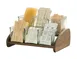 Cal-Mil 27015-6-136 2‑Tier Jar Organizer, 6‑Jar, 9.5" x 13.5" x 7.5" H, Chocolate Brown 2 image