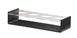 Cal-Mil 28507-13 Taster Caddy Bar Tray, 13" x 4" x 2.5" Black ABS Plastic Beer Wine 2 image