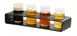 Cal-Mil 28508-13 Classic Taster Caddy Bar Tray, 13"x4"x2.5" ABS Plastic, Beer Wine Serving Paddle 1 image