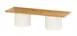 Cal-Mil 28518-238-99 Wood Display Riser Shelf, 7.75" x 23.5" x 0.5", Rectangular, Fits Resin Cylinders 2 image
