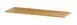 Cal-Mil 28518-238-99 Wood Display Riser Shelf, 7.75" x 23.5" x 0.5", Rectangular, Fits Resin Cylinders 1 image