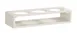 Cal-Mil 28604-5-141 3-Section White HDPE Countertop Condiment Caddy, 19.25" x 6.38" x 2.88", 32 oz 2 image