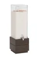 Cal-Mil 28605-3-140 Beverage Dispenser, 8.25" x 10" x 27.75" H, 2-3 Gallon, Mocha, Plastic 1 image
