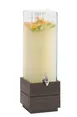Cal-Mil 28605-3INF-140 Vista Beverage Dispenser, 8.25" x 10" x 27.75" H, 2-3 Gal, Mocha 1 image