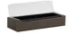 Cal-Mil 28614-140 Vista Bar Caddy, 20.75" x 7.5" x 4.5" H, 6 Compartments, HDPE, Mocha 2 image