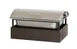 Cal-Mil 28620-140 Vista Chafer Chafing Dish 23.25" x 14.75" x 12.5" H, HDPE, Mocha, Indoor/Outdoor 1 image
