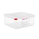 Carlisle 00470 Araven 14.7 Qt, 13-7/8" x 12-3/4" x 6", GN 2/3, Polypropylene with Airtight Lid 1 image