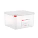 Carlisle 00471 Araven 20qt Container, 13-7/8" x 12-3/4" x 8", Clear Polypropylene, Airtight Lid 1 image