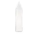 Carlisle 00557 Squeeze Bottle – 34 oz, 2-7/8" dia. x 12-1/4" H, Clear Polyethylene, Non‑Drip, HACCP 1 image