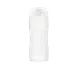Carlisle 01380 Squeeze Bottle 12 oz. Clear Polyethylene, White Cap, Fine Grain Araven HACCP Compliant 1 image