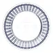Carlisle 084507 Plastic Ramekin, 4‑oz 3.5" Clear SAN, Fluted Rim, NSF Certified, BPA‑Free 2 image