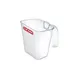 Carlisle 09265 Araven Scoop, 20 Oz, 5" x 4-1/3" x 4-3/4", Polycarbonate, Transparent 1 image