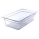 Carlisle 10202B07 StorPlus Food Pan, 19.4 qt, 20-3/4" x 12-3/4" x 6" Deep, Clear Polycarbonate 1 image
