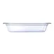Carlisle 10220B07 StorPlus 1/2-Size 3.7 qt Plastic Pan Clear PC 12-3/4" x 10-19/50" NSF Dishwasher 2 image