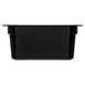 Carlisle 10222B03 1/2‑Size 8.7qt Pan, 12‑3/4" x 10‑3/8" x 6" Polycarbonate, Black Non‑Slip 2 image