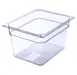Carlisle 10223B07 Storplus Food Pan, 1/2-Size, 11.4 Qt. Capacity, 12-3/4" X 10-19/50" X 8" Deep 1 image