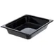 Carlisle 10420B03 StorPlus Hot Food Pan, 1/2 Size, 3.7 Qt, 2-1/2" Deep, Polyether Sulfone Black, NSF 1 image