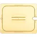 Carlisle 10431U13 Storplus High Heat Universal Lid, For 1/2-Size Food Pan, Handled, Notched 2 image