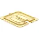 Carlisle 10511U13 Storplus High Heat Universal Lid, For 1/6-Size Food Pan, Handled, Notched 1 image
