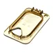 Carlisle 10539Z13 Storplus Ez Access High Heat Universal Lid, 1/9 Size, Hinged, Notched 1 image