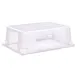 Carlisle 1062207 StorPlus Box, 12‑1/2 Gal, 26" x 18" x 9", Clear Polycarbonate, Non‑Slip 2 image