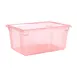 Carlisle 10623C05 StorPlus Food Storage Box, 16.6‑Gallon, 26" L x 18" W x 12" H, Red Polycarbonate 1 image
