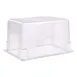 Carlisle 1062407 Food Storage Box, 21‑Gal Clear Polycarbonate, 26" L x 18" W x 15" H, Textured 2 image