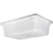 Carlisle 1063102 StorPlus Storage Box, 3.5‑Gal (18"×12"×6"), White Poly, Dishwasher Safe, BPA‑Free 2 image