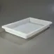 Carlisle 1064002 StorPlus 5‑Gal Food Storage Box, 26" x 18" x 3½" White Polyethylene 1 image