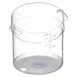 Carlisle 1076807 Storplus™ Container, 18 Qt Round Clear Polycarbonate, Dishwasher Safe, Stackable 2 image